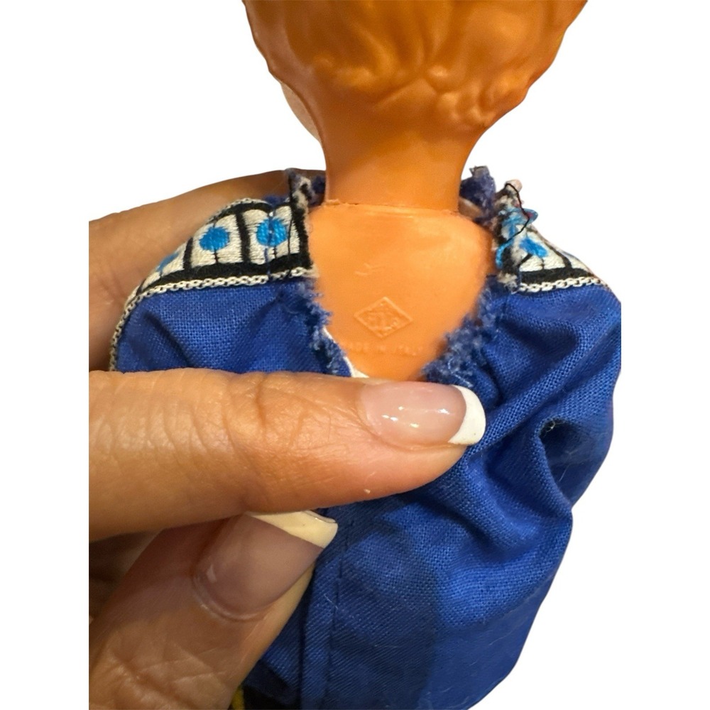 Vintage Sleepy Eyes Ethnic Dolls Made in Italy Boy Girl 7" - Picture 3 of 4